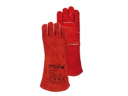 PSP 37-450 Lederen Rode Lashandschoen Maat 10