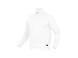 Leibwachter   FLEXLINE  Zip-Sweater  Wit.
