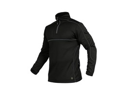 Leibwachter   FLEXLINE  Fleece Coolpas-Shirt  Zwart.
