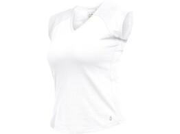 Leibwachter   FLEX-LINE  Dames-T-Shirt  Wit.