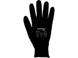 Asatex 3677V Knitted HPT Winter Glove Black