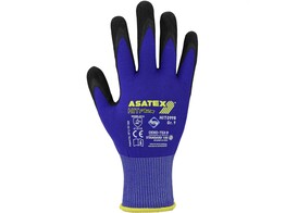 Asatex HIT099B Fine Knit Glove with Nitrile Microfoam