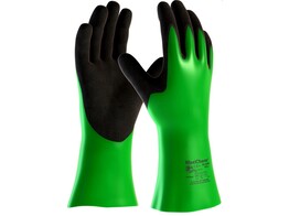 Atg 56-635 Gloves Nitrile Maxidry Green Palm Coated