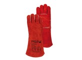 PSP 37-450 Lederen Rode Lashandschoen