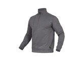 Leibwachter  FLEX-LINE  Zip-Sweater  Grijs. EXTRA / EXTRA LARGE