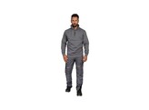 Leibwachter  FLEX-LINE  Zip-Sweater  Grijs. EXTRA / EXTRA LARGE