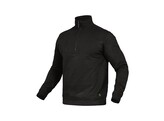 Leibwachter  FLEX-LINE  Zip-Sweater  Zwart. EXTRA / EXTRA LARGE
