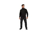 Leibwachter  FLEX-LINE  Zip-Sweater  Zwart. EXTRA / EXTRA LARGE
