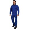 Leibwachter   FLEXLINE  Zip-Sweater  Koningsblauw. EXTRA LARGE