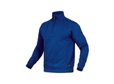Leibwachter   FLEXLINE  Zip-Sweater  Koningsblauw. EXTRA LARGE