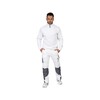 Leibwachter   FLEXLINE  Zip-Sweater  Wit. MEDIUM