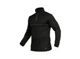 Leibwachter   FLEXLINE  Fleece Coolpas-Shirt  Zwart. EXTRA LARGE