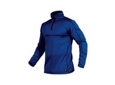 Leibwachter   FLEXLINE  Fleece Coolpas-Shirt  Koningsblauw/Zwart. SMALL
