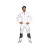 Leibwachter   FLEXLINE  Fleece Coolpas-Shirt  Wit/Grijs. LARGE