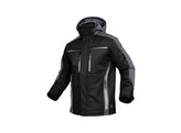 Leibwachter   FLEXLINE-WINTER   Softshell  Zwart/Grijs. 3X EXTRA LARGE