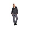 Leibwachter   FLEXLINE  Fleece Casual Vest  Grijs/Zwart. EXTRA SMALL
