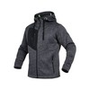 Leibwachter   FLEXLINE  Fleece Casual Vest  Grijs/Zwart. EXTRA SMALL