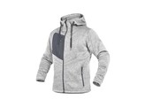 Leibwachter   FLEXLINE  Fleece Casual Vest  Wit/Grijs. SMALL