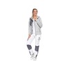 Leibwachter   FLEXLINE  Fleece Casual Vest  Wit/Grijs. SMALL