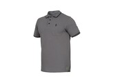 Leibwachter   FLEX-LINE   Polo-Shirt  Grijs. EXTRA LARGE