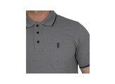Leibwachter   FLEX-LINE   Polo-Shirt  Grijs. EXTRA LARGE