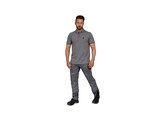 Leibwachter   FLEX-LINE   Polo-Shirt  Grijs. EXTRA LARGE