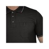 Leibwachter   FLEX-LINE   Polo-Shirt  Zwart. 3X EXTRA LARGE