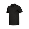 Leibwachter   FLEX-LINE   Polo-Shirt  Zwart. 3X EXTRA LARGE