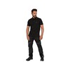 Leibwachter   FLEX-LINE   Polo-Shirt  Zwart. 3X EXTRA LARGE