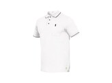 Leibwachter   FLEX-LINE   Polo-Shirt  Wit. 3X EXTRA LARGE