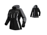 Leibwachter   FLEX-LINE  Dames  Softshell  Zwart/Grijs. 36