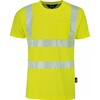 VIZWELL VWTS3NY Cool Pass T-Shirt Geel LARGE