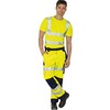 VIZWELL VWTS3NY Cool Pass T-Shirt Geel LARGE