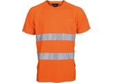 VIZWELL VWTSO1A Coolpass Protection T-Shirt Orange 4X EXTRA LARGE