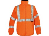 VIZWELL VWJK44O Parka 5 in 1  ademend  wind- en waterdicht SMALL