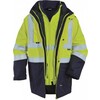 VIZWELL VWJK44Y Parka 5 in 1  ademend  wind- en waterdicht - MEDIUM