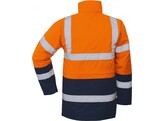 Vizwell VWJK05 Waarschuwingsparka 2 in 1 oranje / marine