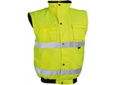 VIZWELL VW60Y Pilot-Jas 2 in 1  Fluo Geel EXTRA LARGE