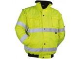 VIZWELL VW60Y Pilot-Jas 2 in 1  Fluo Geel EXTRA LARGE