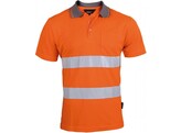 VIZWELL VWP1AO Polo-Shirt  COOLPASS  Orange