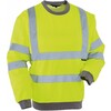 VIZWELL VWFC12Y Sweatshirt  Geel MEDIUM