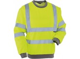 VIZWELL VWFC12Y Sweatshirt  Geel MEDIUM