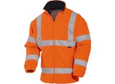 VIZWELL VWFC13O Fleece Jack  Orange - MEDIUM