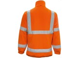 VIZWELL VWFC13O Fleece Jack  Orange - MEDIUM
