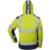 VIZWELL VW177PY Winter Softshell Jackke Geel / Marine 3X EXTRA LARGE