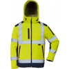 VIZWELL VW177PY Winter Softshell Jackke Geel / Marine 3X EXTRA LARGE