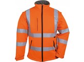 VIZWELL  Softshell jack 2- in 1  Orange