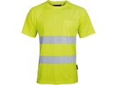 VIZWELL VWT1AY Coolpass protection T-Shirt Geel LARGE