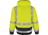 VIZWELL VW126CY Pilot Jas 4 in 1 Geel / Marine. - EXTRA / EXTRA LARGE