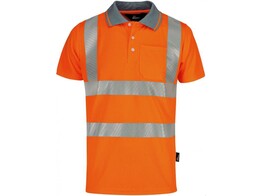 VIZWELL VWPS3NO  COOLPASS  Polo-Shirt Orange